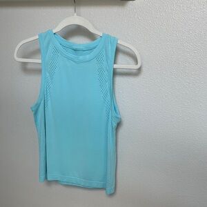Lululemon Women's Sleeveless Top in Light Blue